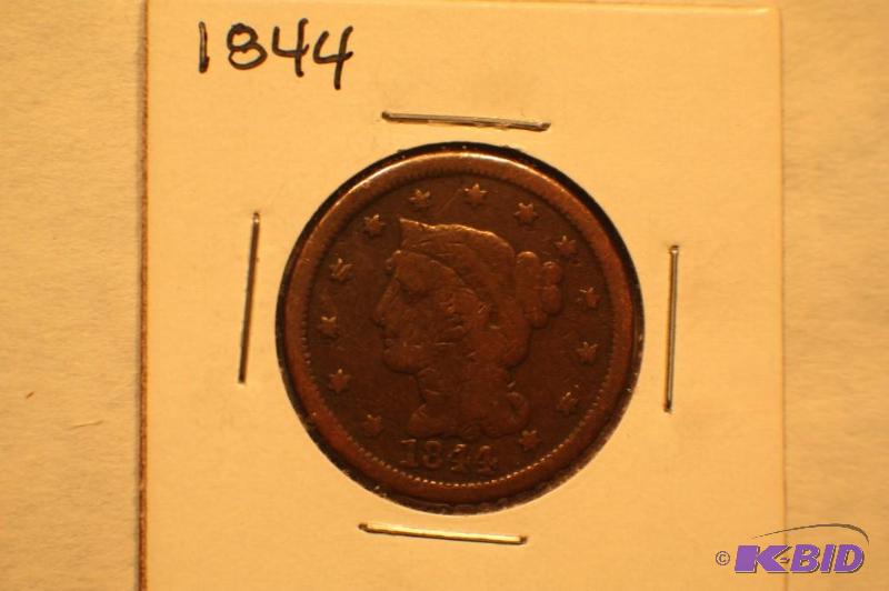 1844 Matron Head One-Cent...