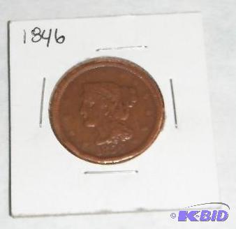 1856 Matron Head One-Cent, Upright 5...