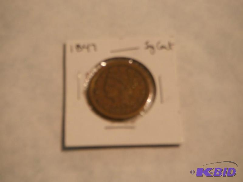 1847 Matron Head One-Cent...