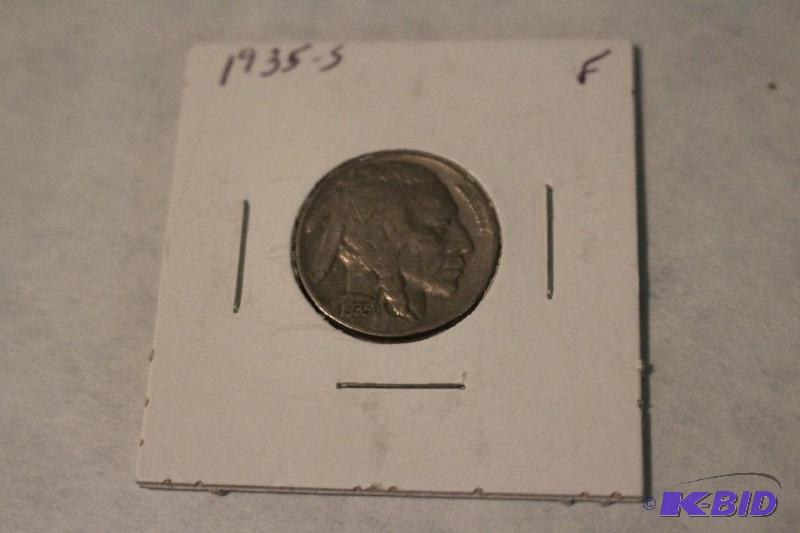 1935 Indian Head or Buffalo Nickel...