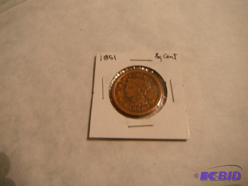 1851 Matron Head One-Cent...