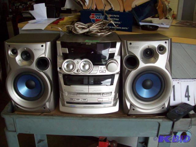 Kenwood Home Audio System with Remote.&nbsp ...