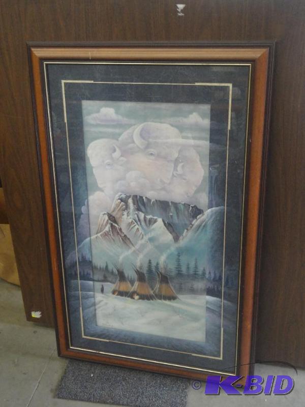 lot 1 image: Ron Fleetwood Johnson &quotThe Buffalo Peopl...