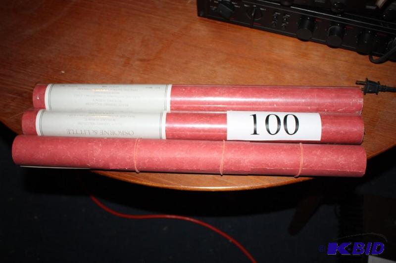 lot 100 image: Lot of (3) Rolls of Osborne and Little Ready ...