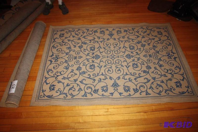 lot 83 image: Lot of (3) Courtyard Brand Matching Area Rugs...