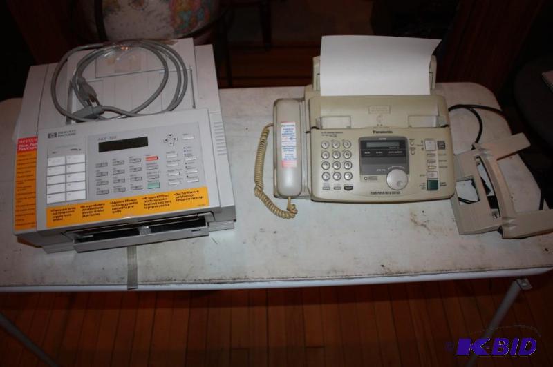 lot 84 image: Lot of (2) Fax Machines - (1) Hewitt Packard ...