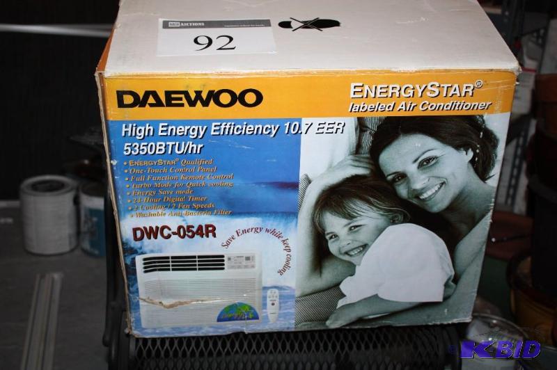 lot 92 image: DaeWoo&nbspEnergy Star Labeled Air Condition...