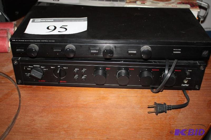 lot 95 image: Lot of (2) Electronics - (1) Niles SVL - 4 Sp...