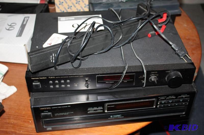 lot 97 image: Lot of (2) Electronics - (1) HarmanKardon&nb...