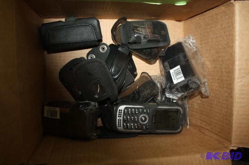 lot 105 image: Box Lot including Phones and Phone Cases&nbs...