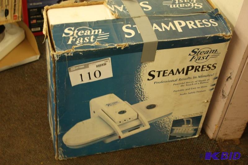 lot 110 image: Steam Fast Steam Press...