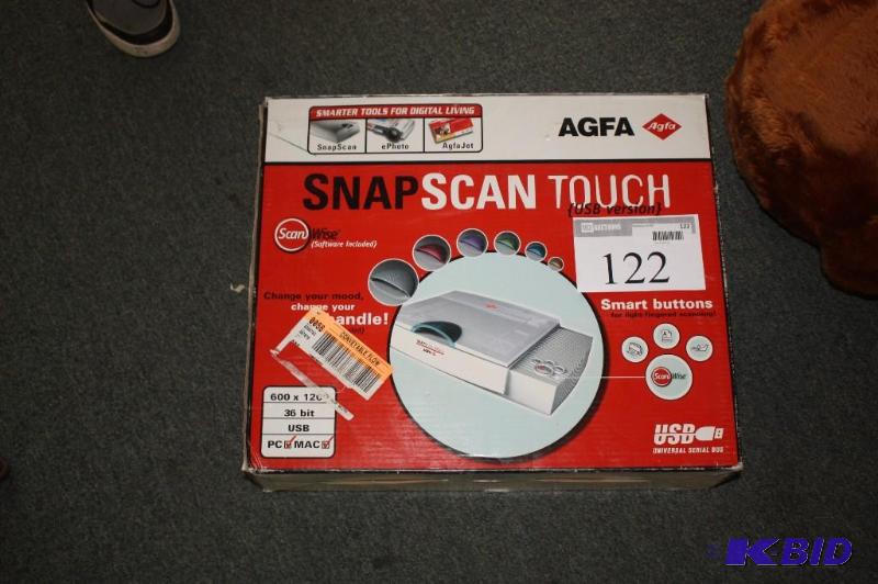 lot 122 image: AGFA&nbspSnap Scan Touch, USB Connection, PC...