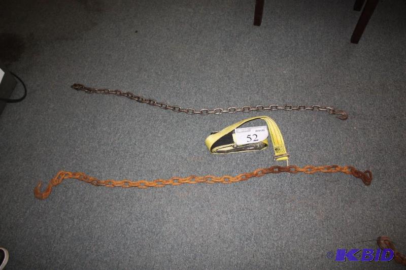 lot 52 image: Lot of (3) including (1) 60" heavy duty...