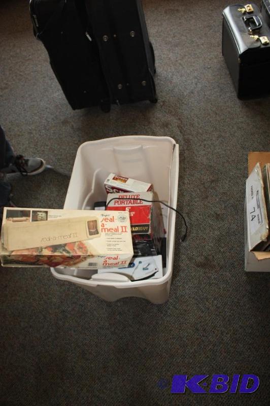 lot 73 image: Miscellaneous Lot Including CD player, porta...
