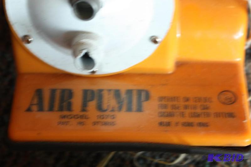 lot 76 image: Miscellaneous Lot Including air pump, screwd...