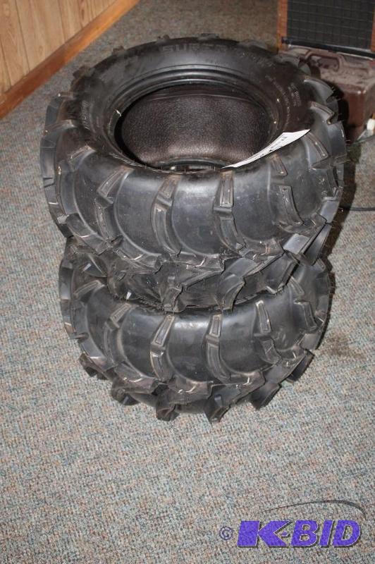 lot 86 image: (2) Super Grip Super Light AT26x12-12 Tubeles...