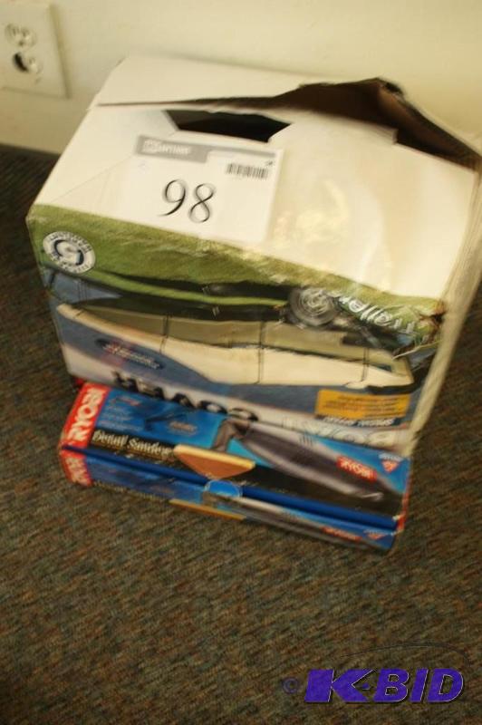 lot 98 image: Ryobi&nbspDetail Sander and &nbspCabelas 60...