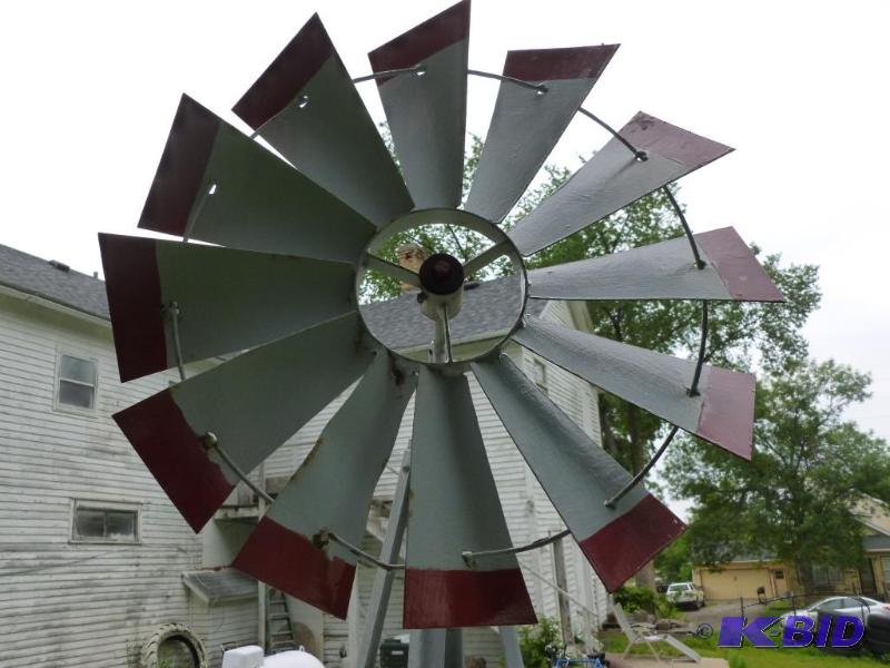 Large heavy duty metal yard windmill that mea... | Manannah #104 Lawn ...