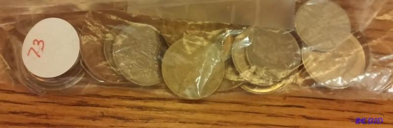BAG OF FOREIGN COINS...