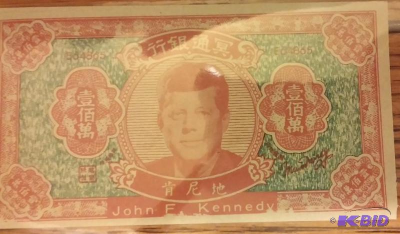 HELL NOTE JOHN F KENNEDY...