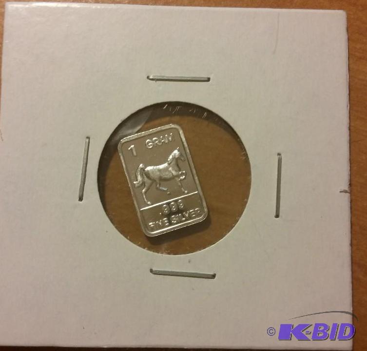 1 GRAM BAR OF SILVER...