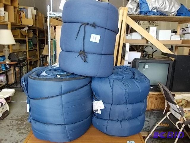 lot 11 image: 3-Sleeping Bags (Like New)...