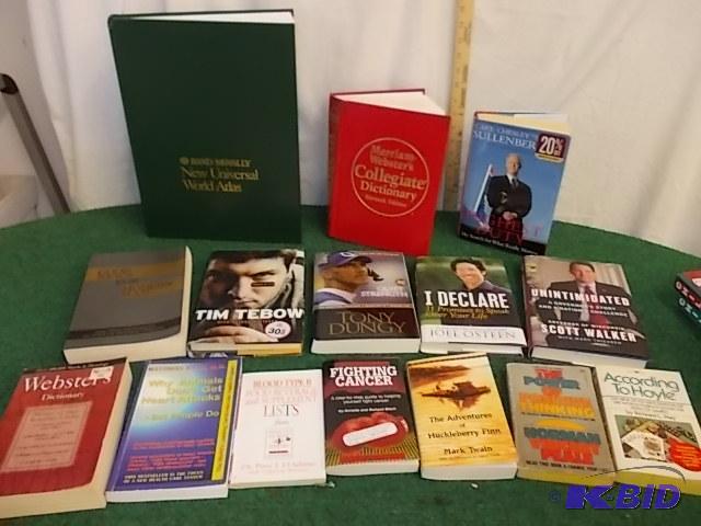 lot 21 image: World Atlas & 14-Other Books...
