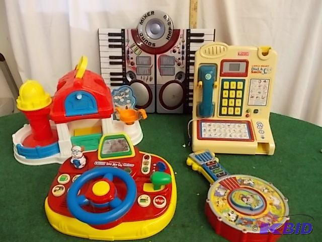 lot 35 image: 2- V-Tech Interactive Toys, See & Say, We...