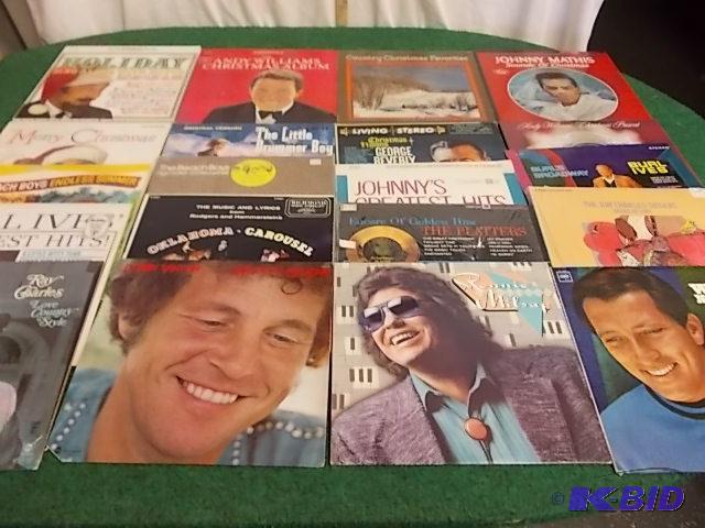 lot 42 image: 20- Record Albums Holiday, Big Band, Mitch, A...
