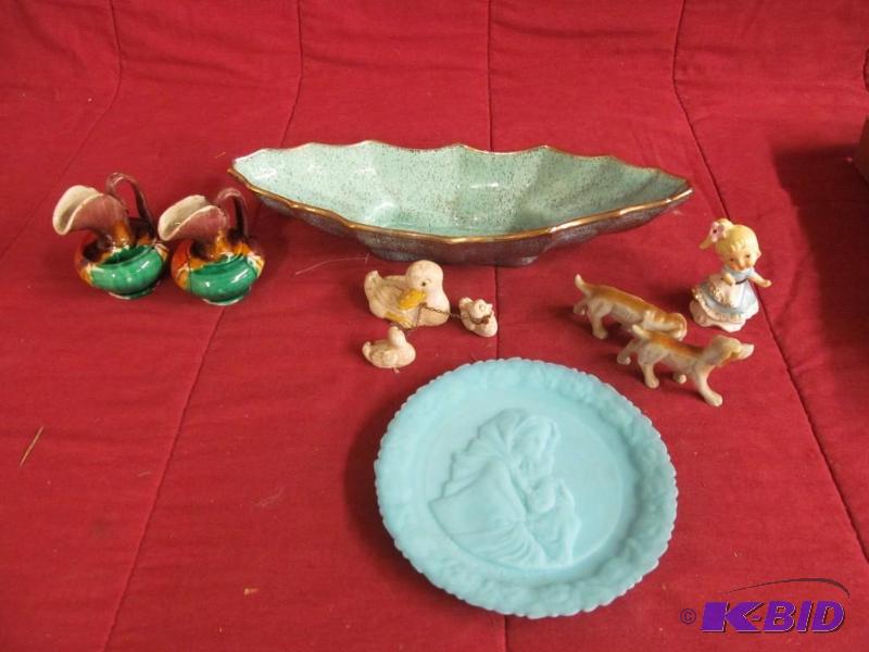 lot 81 image: planter, plate