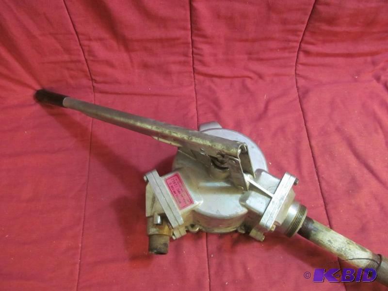 barrel hand pump