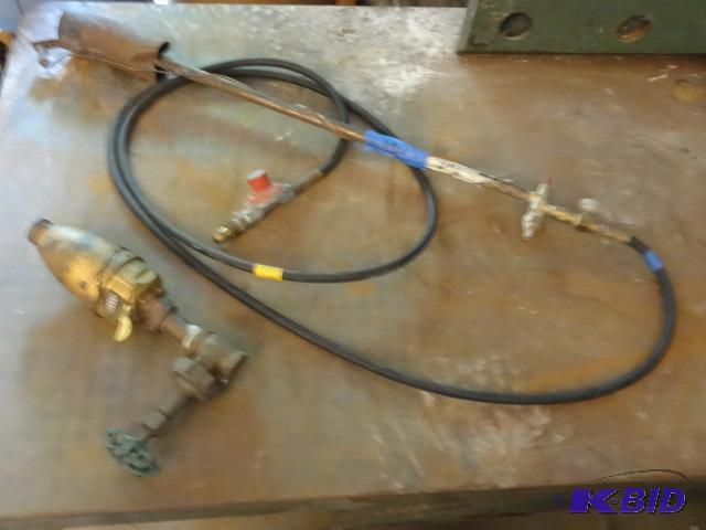 lot 101 image: LP torch. Igniter. Meter with valve. 30 PSI...