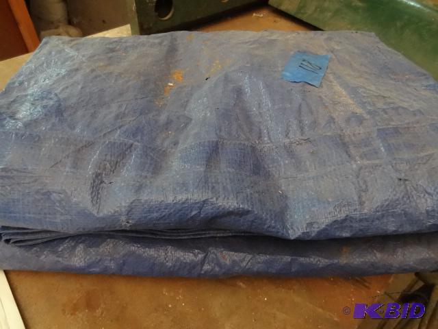 lot 118 image: Medium size tarp...