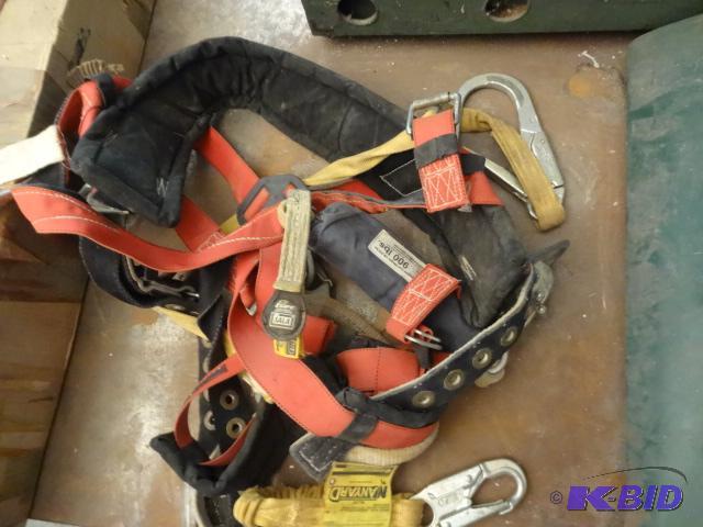 lot 145 image: Safety fall harness with shock straps...