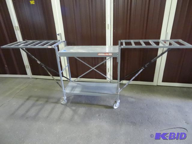 lot 22A image: Rousseau miter saw super stand...