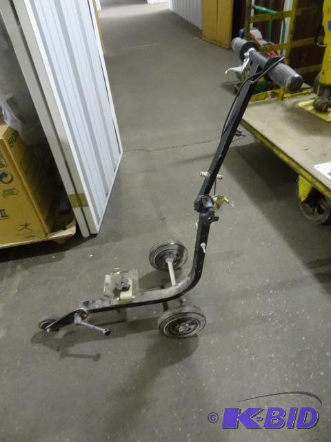 lot 32 image: Concrete saw rolling chassis. Came off a Part...