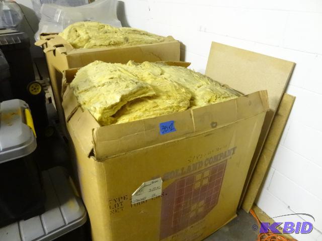 lot 35 image: 2 gaylords of used insulation. Great for the ...