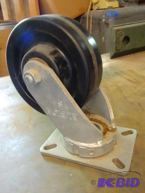 lot 79 image: Albion heavy duty swivel caster. 8"...