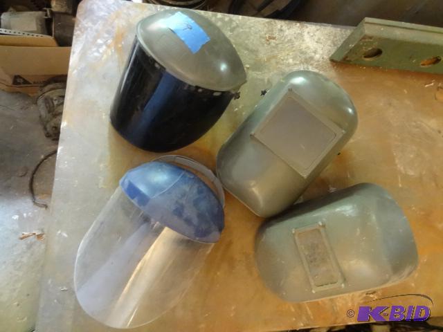 lot 89 image: 1 welding face mask. 1 welding face shield. 1...