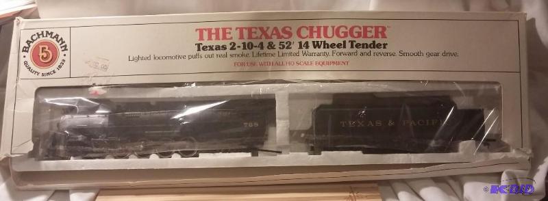 lot 11 image: Rare #768 2-10-4 Bachmann Texas & Pacific...