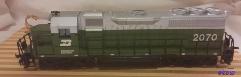 lot 19 image: Bachmann 2070 Burlington Northern Engine...