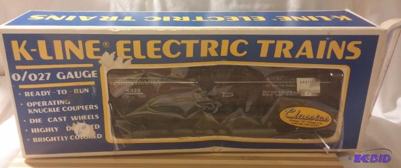 lot 4 image: K-Line Pennsylvania RR Classic Single Dome Ta...