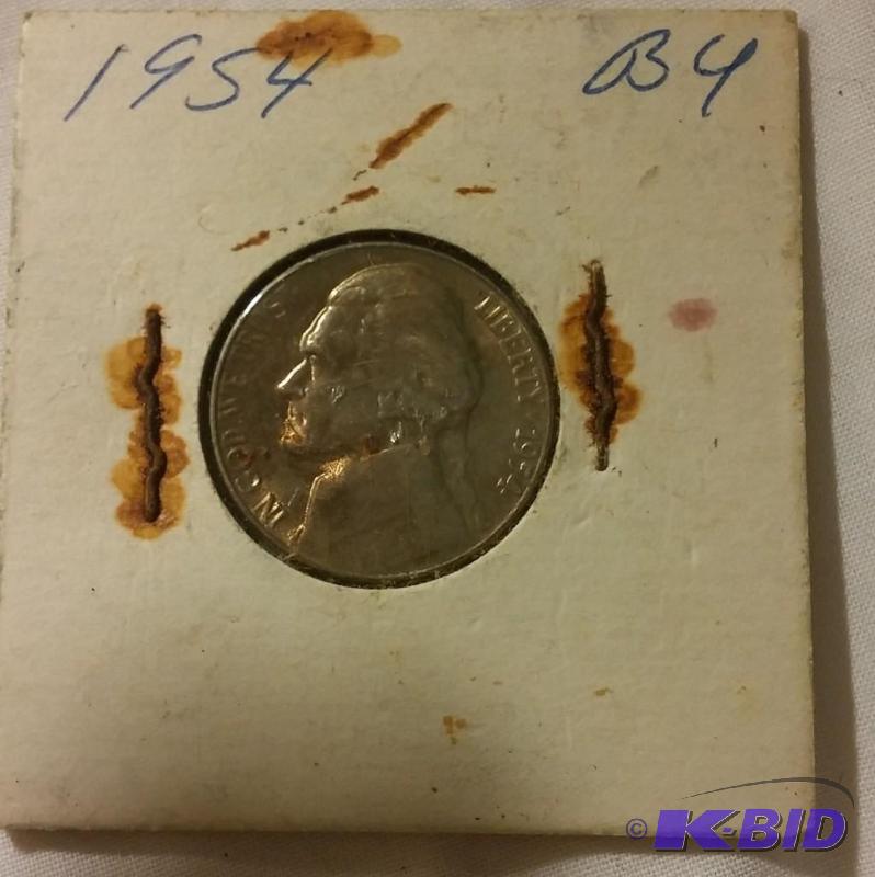 1954 Jefferson Nickel...