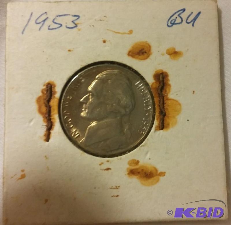 1953 Jefferson Nickel...