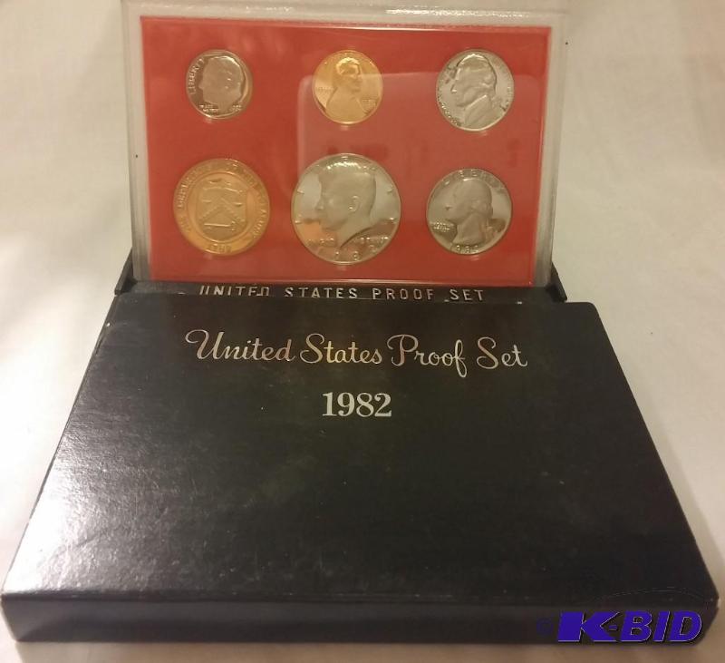 1982-S U.S. Proof Set. Complete and Original...