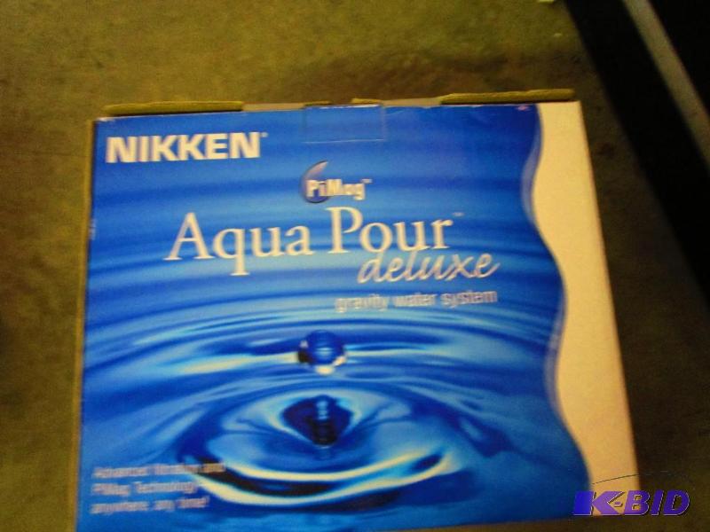 lot 114 image: Nikken PiMag Aqua Pour deluxe gravity water s...