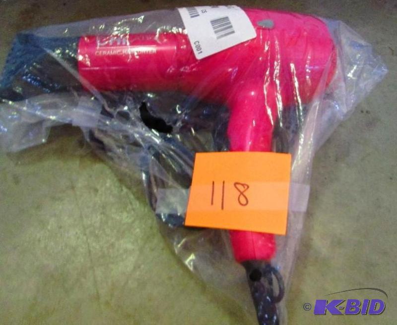 lot 118 image: Chi Air ceramic hair dryer...