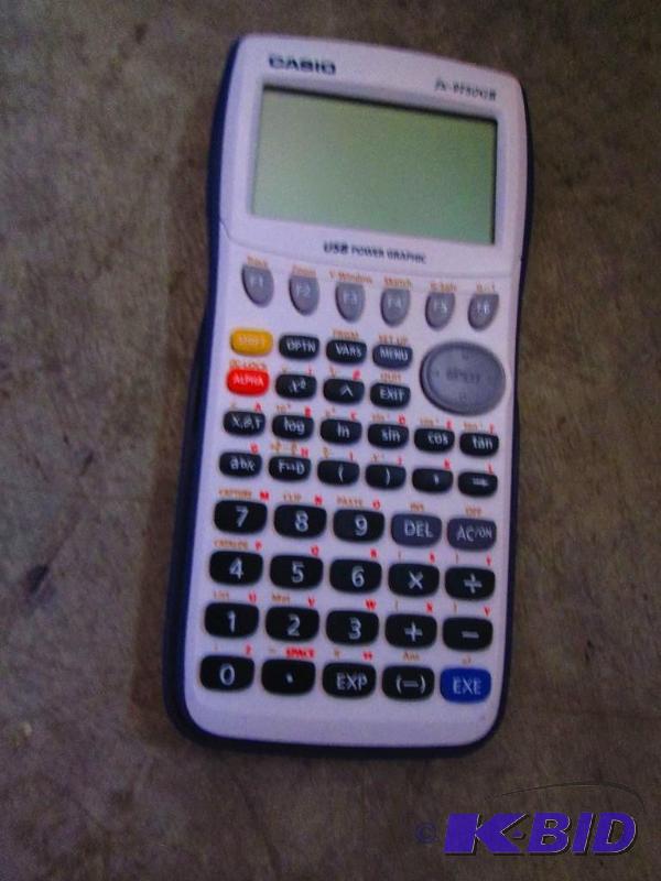 lot 153 image: Casio fx-9750GII scientific calculator...