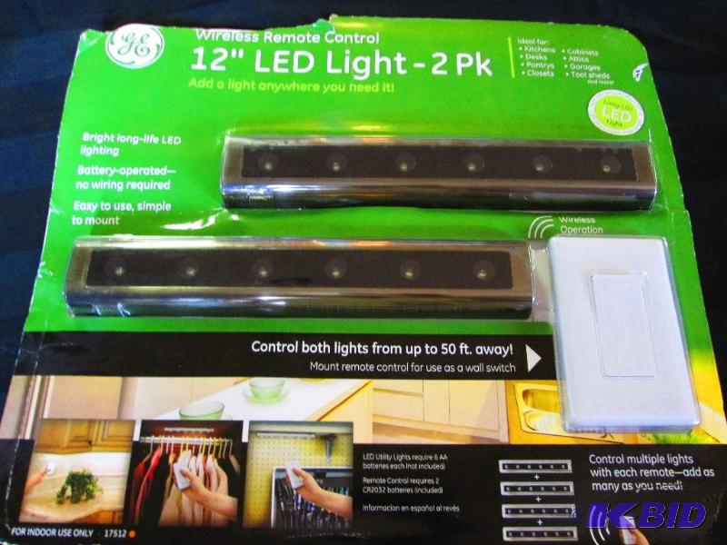 lot 173 image: Open package 12 inch LED lights...