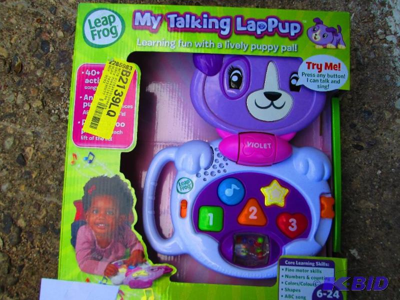 lot 33 image: Leap Frog my talking lap pup...